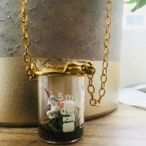 ModCloth Unicorn necklace by Stern Design Works